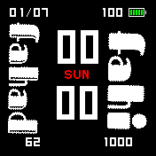 华米跃我Amazfit Bip手表表盘