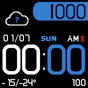华米跃我Amazfit Bip手表表盘