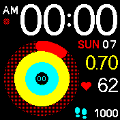 华米跃我Amazfit Bip手表表盘