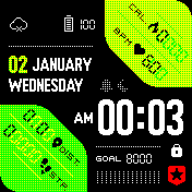 华米跃我Amazfit Bip手表表盘