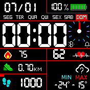 华米跃我Amazfit Bip手表表盘