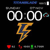 华米跃我Amazfit Bip手表表盘