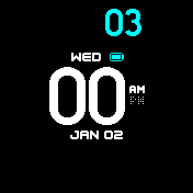 华米跃我Amazfit Bip手表表盘