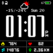 华米跃我Amazfit Bip手表表盘