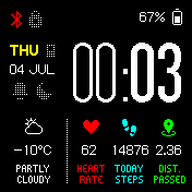华米跃我Amazfit Bip手表表盘