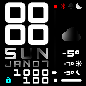 华米跃我Amazfit Bip手表表盘