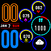 华米跃我Amazfit Bip手表表盘