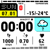 华米跃我Amazfit Bip手表表盘
