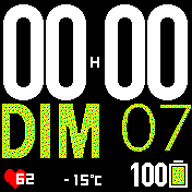 华米跃我Amazfit Bip手表表盘