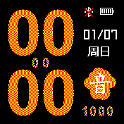 华米跃我Amazfit Bip手表表盘