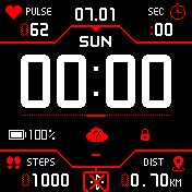 华米跃我Amazfit Bip手表表盘