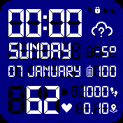 华米跃我Amazfit Bip手表表盘