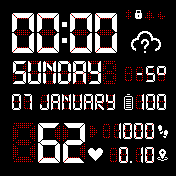 华米跃我Amazfit Bip手表表盘