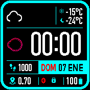 华米跃我Amazfit Bip手表表盘