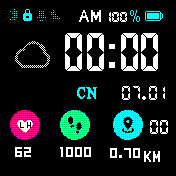 华米跃我Amazfit Bip手表表盘
