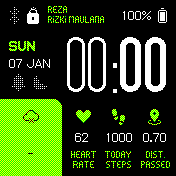 华米跃我Amazfit Bip手表表盘