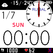 华米跃我Amazfit Bip手表表盘