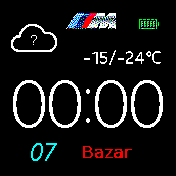 华米跃我Amazfit Bip手表表盘