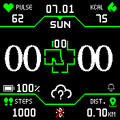 华米跃我Amazfit Bip手表表盘