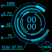 华米跃我Amazfit Bip手表表盘