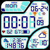 华米跃我Amazfit Bip手表表盘