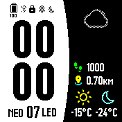华米跃我Amazfit Bip手表表盘