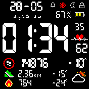 华米跃我Amazfit Bip手表表盘