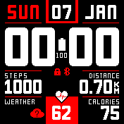华米跃我Amazfit Bip手表表盘
