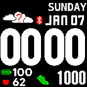 华米跃我Amazfit Bip手表表盘