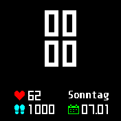 华米跃我Amazfit Bip手表表盘