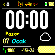 华米跃我Amazfit Bip手表表盘