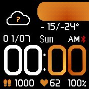 华米跃我Amazfit Bip手表表盘