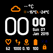 华米跃我Amazfit Bip手表表盘