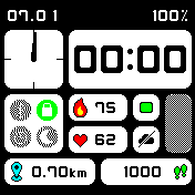 华米跃我Amazfit Bip手表表盘