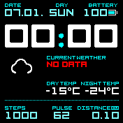 华米跃我Amazfit Bip手表表盘