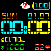 华米跃我Amazfit Bip手表表盘