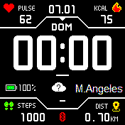 华米跃我Amazfit Bip手表表盘