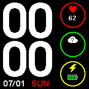 华米跃我Amazfit Bip手表表盘