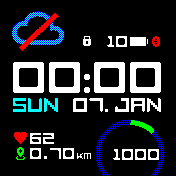华米跃我Amazfit Bip手表表盘