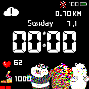 华米跃我Amazfit Bip手表表盘