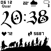 华米跃我Amazfit Bip手表表盘