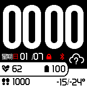 华米跃我Amazfit Bip手表表盘