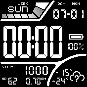 华米跃我Amazfit Bip手表表盘
