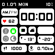 华米跃我Amazfit Bip手表表盘