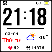 华米跃我Amazfit Bip手表表盘