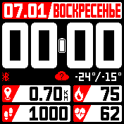 华米跃我Amazfit Bip手表表盘