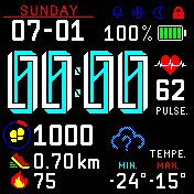 华米跃我Amazfit Bip手表表盘