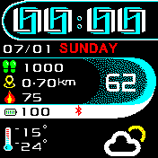 华米跃我Amazfit Bip手表表盘