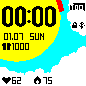 华米跃我Amazfit Bip手表表盘