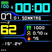华米跃我Amazfit Bip手表表盘